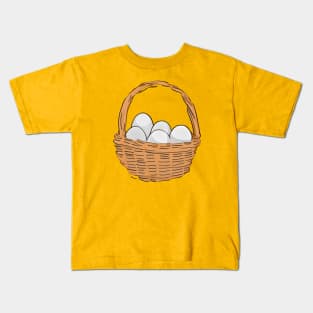 Collecting the Eggs (MD23ETR016c) Kids T-Shirt